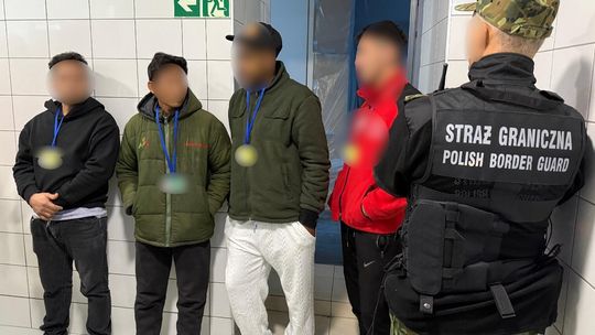 Kontrola Straży Granicznej w powiecie łomżyńskim. Zatrzymano 32 cudzoziemców