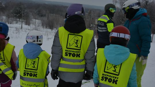 „Kręci mnie bezpieczeństwo w zimie” na stoku Dąbrówka