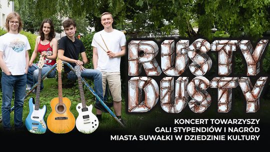 Kultura na czerwonym dywanie 🎭 Gala stypendiów w SOK i koncert RUSTY DUSTY