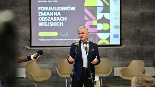 Liderzy wiejskich społeczności spotkali się w Suwałkach. Rozmawiali o wsparciu i zmianach na wsi
