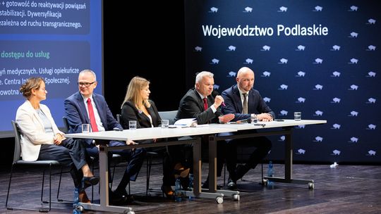 Łomża o przyszłości regionu. Trwają prace nad strategią Województwa Podlaskiego