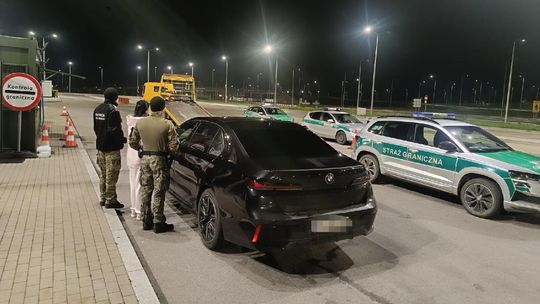 Luksusowe auto odzyskane w Budzisku
