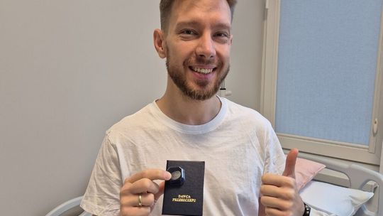 💖 Michał Żukowski z Suwałk – po 15 latach pomógł uratować życie! 💖 Michał Żukowski z Suwałk – po 15 latach pomógł uratować życie!