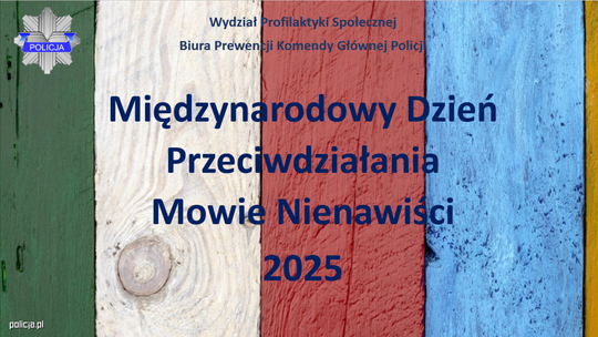 🛑 Międzynarodowy Dzień Przeciwdziałania Mowie Nienawiści – zatrzymaj hejt, zanim zrani!