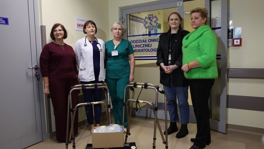 Mikołajkowe dary dla Oddziału Onkologii Klinicznej i Hematologii 🎁❤️ Mikołajkowe dary dla Oddziału Onkologii Klinicznej i Hematologii 🎁❤️