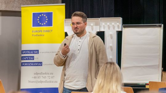 Młodzi chcą mieć wpływ na przyszłość Europy. Pierwszy taki panel EUROPE DIRECT w Polsce odbył się w Białymstoku