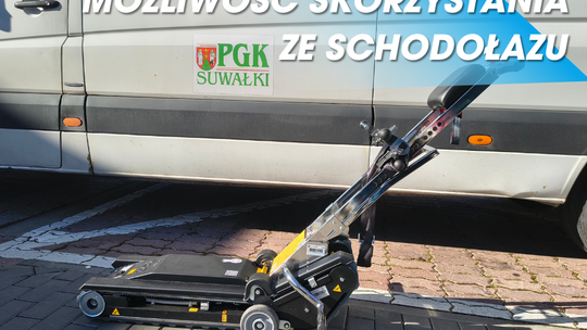 Możliwość korzystania ze schodołazu w Suwałkach – ważna informacja dla mieszkańców