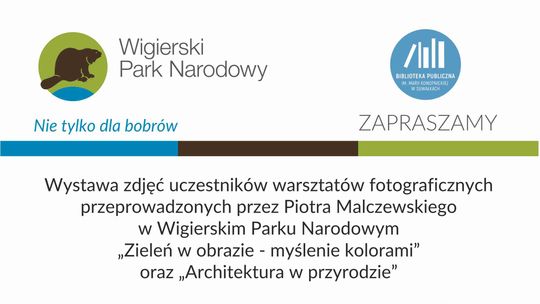 „Nie tylko dla bobrów”. Zieleń i architektura w obiektywie w Suwałkach