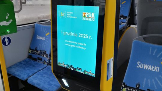 Niedługo nowy system biletowy w Suwałkach! 🚌✨ Niedługo nowy system biletowy w Suwałkach! 🚌✨