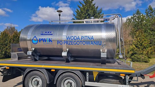 Nowa cysterna dla Suwałk. Wzmocnienie bezpieczeństwa dostaw wody pitnej