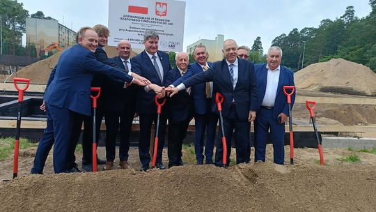 Nowa sala gimnastyczna przy ACE w budowie! Ruszyła ważna inwestycja sportowa w Augustowie 🏗️