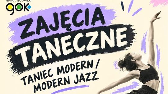 Nowe zajęcia taneczne w OCiKGS. Modern i Modern Jazz dla dzieci i młodzieży
