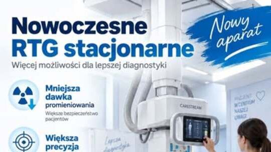 Nowy aparat RTG w szpitalu. Badania mają być dostępne praktycznie od ręki