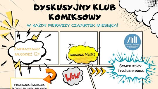 Nowy Dyskusyjny Klub Komiksowy w Suwałkach. Młodzież porozmawia o mandze i komiksach