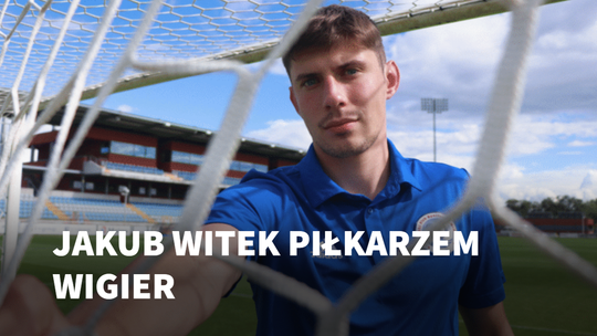 ⚽ Nowy zawodnik w Wigrach Suwałki! Jakub Witek dołącza do biało-niebieskich!