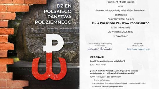 Obchody Dnia Polskiego Państwa Podziemnego w Suwałkach