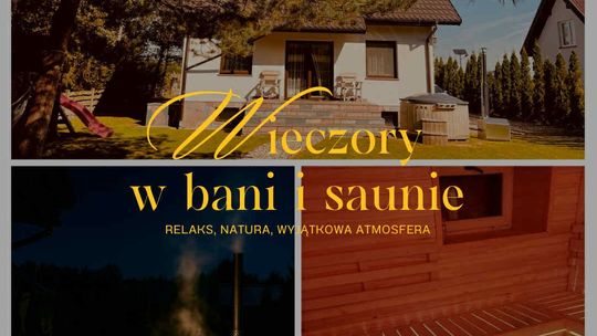 🌙 Odpręż się jesienią! Ruszają rezerwacje na relaks w bani i saunie 🍂✨ 🌙 Odpręż się jesienią! Ruszają rezerwacje na relaks w bani i saunie 🍂✨