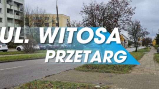 🚴‍♀️ Ogłoszono przetarg na budowę ciągu pieszo-rowerowego przy ul. Witosa