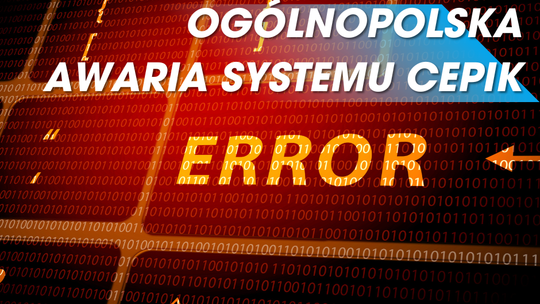 Ogólnopolska awaria systemu CEPIK – możliwe utrudnienia w Wydziale Komunikacji 🚗📉