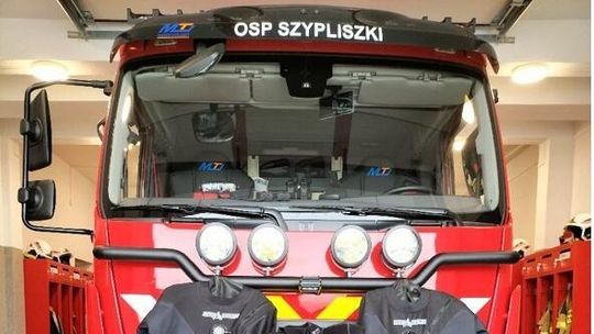 OSP w Szypliszkach z nowym sprzętem. Dwa suche skafandry już w podziale bojowym