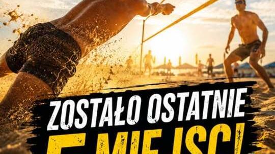 🏐 Ostatnie 5 miejsc na GOŁDAP CUP 2026! Trwają zapisy do turnieju siatkówki plażowej
