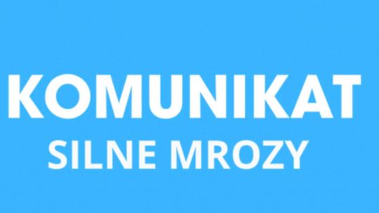 Ostrzeżenie meteorologiczne – mróz