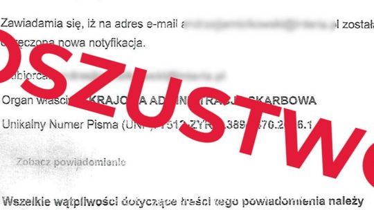 Oszuści podszywają się pod KAS. Mail wygląda „urzędowo”, a kończy się kradzieżą 💸🛑 Oszuści podszywają się pod KAS. Mail wygląda „urzędowo”, a kończy się kradzieżą 💸🛑