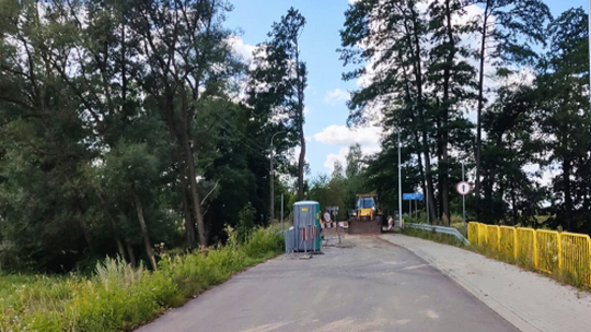 Otwarcie mostu na ul. Krzywólka w Suwałkach