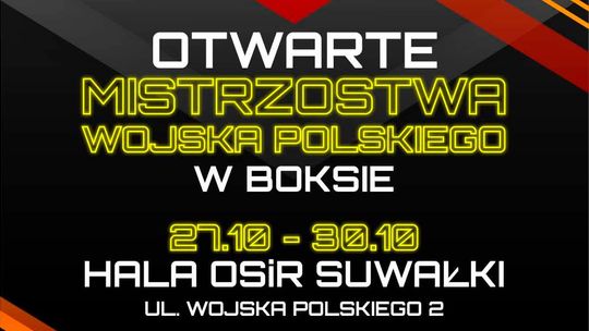 Otwarte Mistrzostwa Wojska Polskiego w Boksie – wielkie sportowe święto w Suwałkach Otwarte Mistrzostwa Wojska Polskiego w Boksie – wielkie sportowe święto w Suwałkach