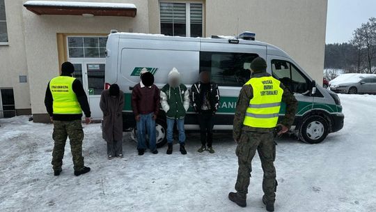 Patrol SG i WOT udaremnił przemyt migrantów. Zatrzymano obywatela Litwy 🚓