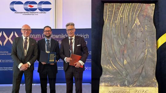 PEC z Laurem Ciepłownictwa. Firma została wyróżniona podczas XXX Forum Ciepłowników Polskich