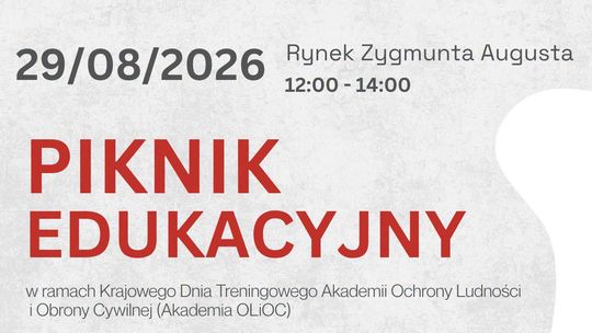 Piknik edukacyjny w Augustowie. Nauczą, jak reagować w sytuacjach kryzysowych