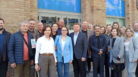 🇵🇱➡️🇪🇸 Podlaska delegacja rozpoczęła wizytę studyjną w Barcelonie 🇵🇱➡️🇪🇸 Podlaska delegacja rozpoczęła wizytę studyjną w Barcelonie
