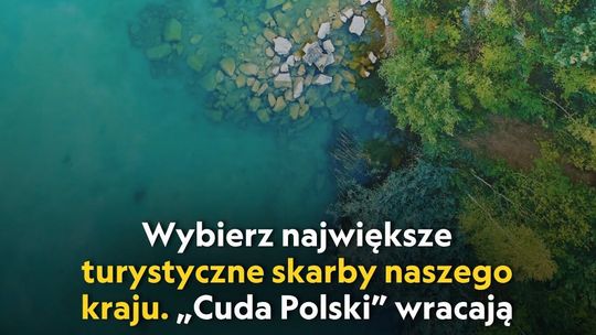 Pojezierze Suwalskie i Jezioro Hańcza walczą o tytuł Cudu Polski 2026