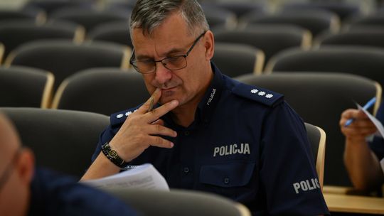 Policjant z Suwałk najlepszy w wojewódzkim etapie konkursu dla rzeczników dyscyplinarnych