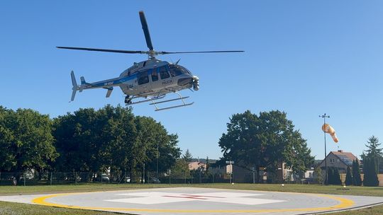 🚁 Policyjne śmigłowce ratują życie! Transport organów do przeszczepu