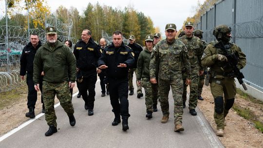Polska i Bułgaria zacieśniają współpracę. Bułgarska delegacja na granicy z Białorusią