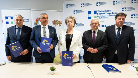 Ponad 20,5 mln zł wsparcia dla szpitali w Białymstoku i Suwałkach