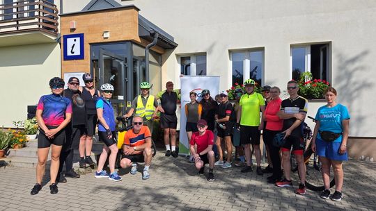 Ponad 20 rowerzystów na szlaku wokół Wigier. Za nimi wyjątkowa wyprawa z przewodnikiem