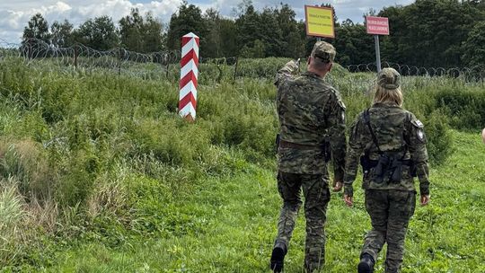 Ponad 25 prób nielegalnego przekroczenia granicy polsko-białoruskiej w trzy dni. Straż Graniczna interweniowała