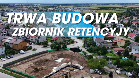 Powstaje ogromny zbiornik retencyjny w Suwałkach. Ma chronić osiedle Hańcza przed podtopieniami