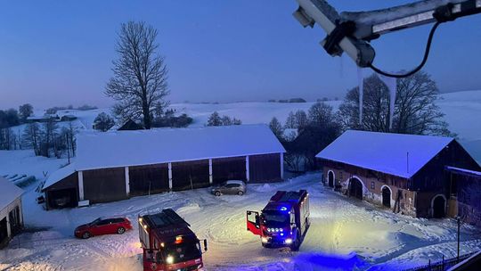 🔥 Pożar sadzy w przewodzie kominowym w Smolnicy (gm. Rutka-Tartak)
