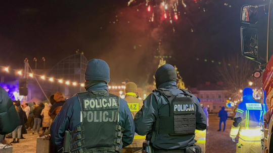 Pracowita noc sylwestrowa podlaskich policjantów Pracowita noc sylwestrowa podlaskich policjantów
