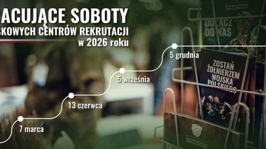 Pracująca sobota w WCR w Suwałkach. Przyjdź i dowiedz się więcej o służbie wojskowej
