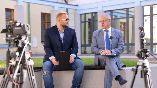 Prezydent Suwałk o Rail Baltica, zniszczonym miejscu rekreacji i przygotowaniach do nowego roku szkolnego