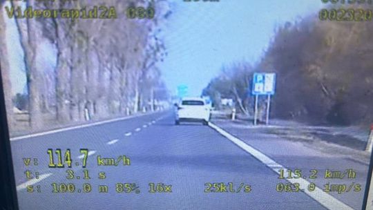 Przekroczyli prędkość o ponad 50 km/h. Dwóch kierowców straciło prawa jazdy
