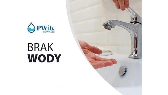 Przerwa w dostawie wody w Suwałkach – komunikat PWiK