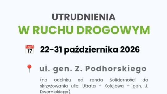 Remont ul. Podhorskiego w Suwałkach. Kierowcy muszą liczyć się z utrudnieniami