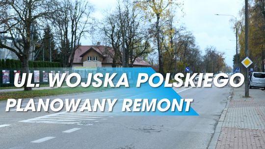 Remont ulicy Wojska Polskiego w Suwałkach. Przebudują nie tylko chodniki i ścieżkę rowerową