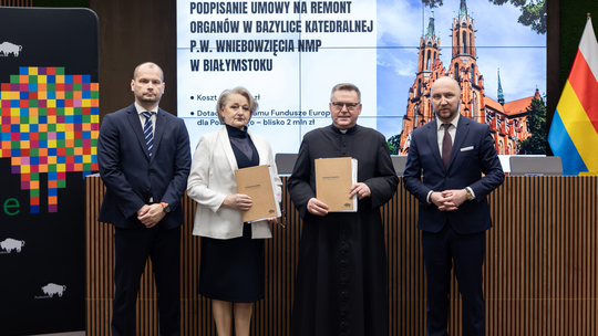 Remont zabytkowych organów w białostockiej archikatedrze. Miliony z funduszy europejskich